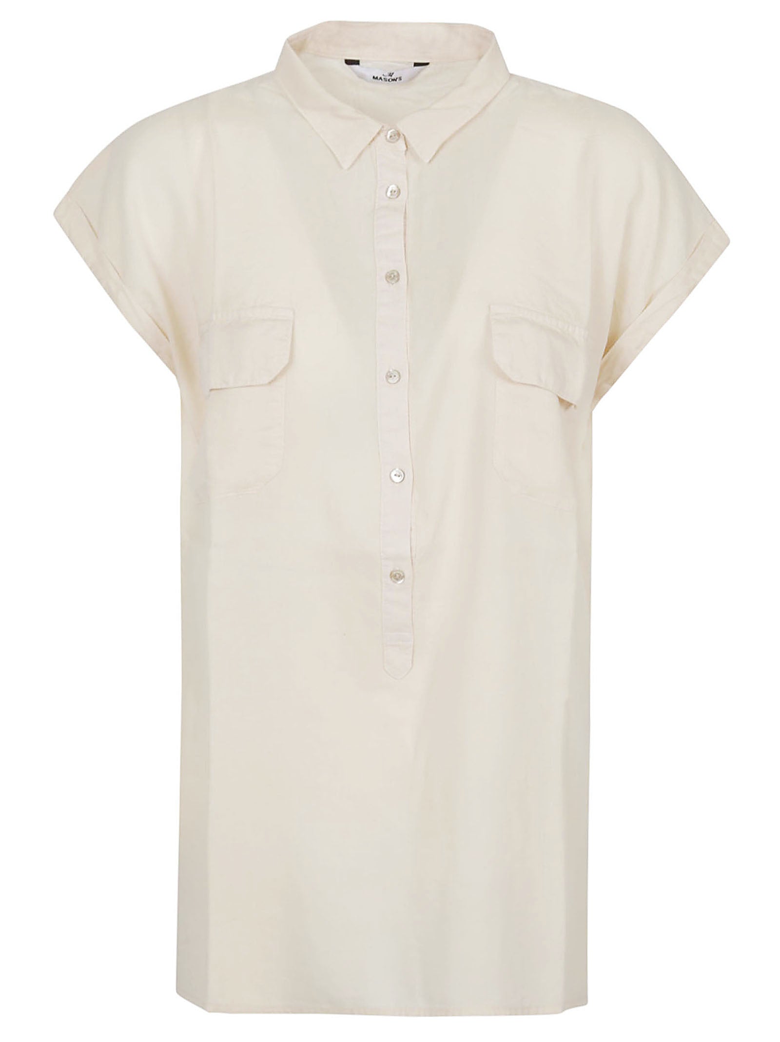 MASON'S CAMICIA TINTA UNITA 4CA4103TEPXT14 091