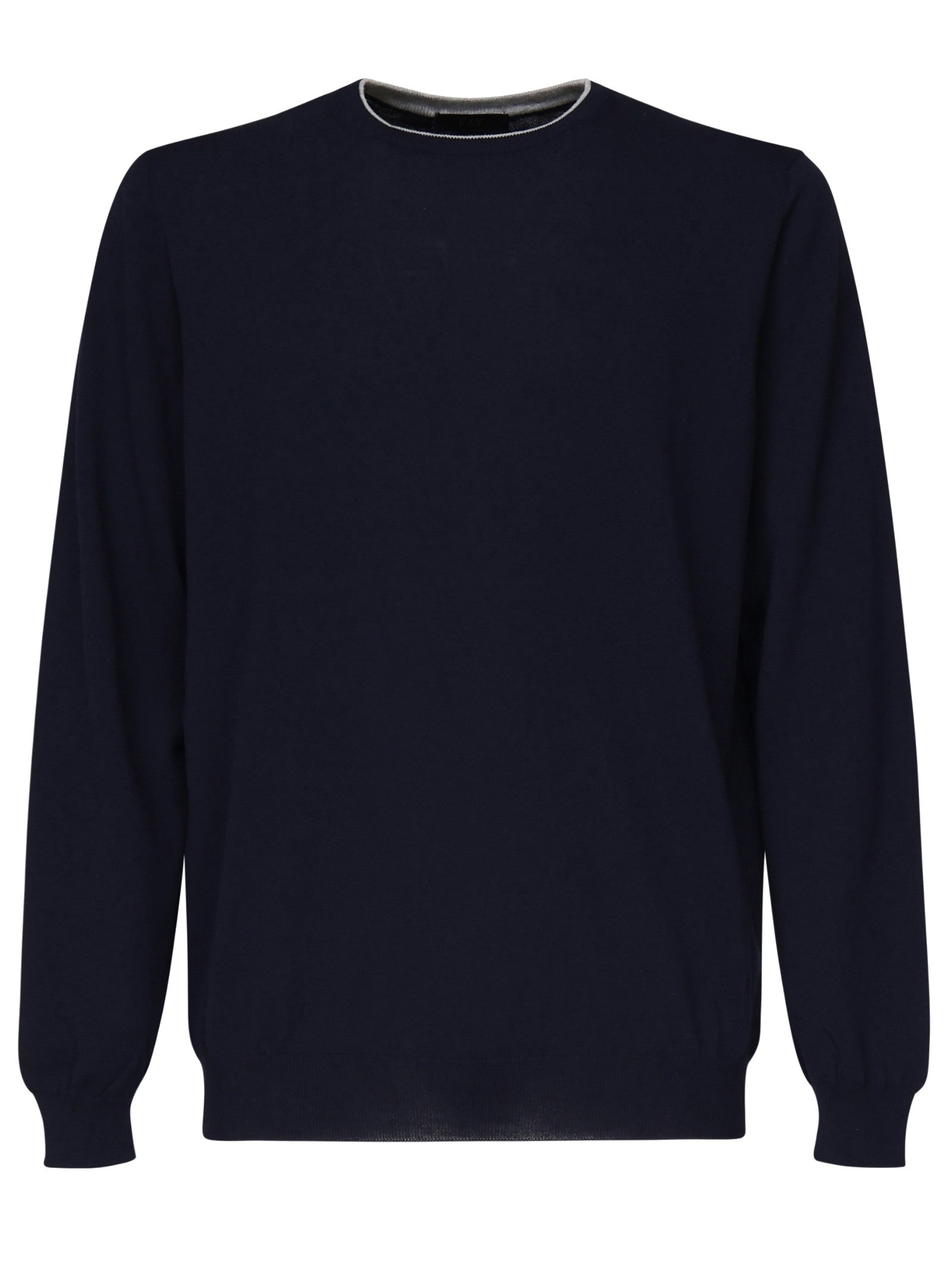 FAY PULLOVER GIROCOLLO CON PROFILO NMMC1501730VHY 00V7