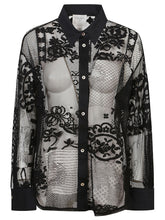 FORTE_FORTE CAMICIA OVER IN PIZZO 13598_MYSHIRT 8000