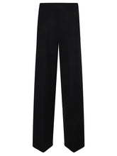 D.EXTERIOR PANTALONE AMPIO LANA MERINOS 61332 2NERO