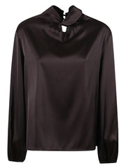 D.EXTERIOR BLUSA IN RASO 61702 20WEN