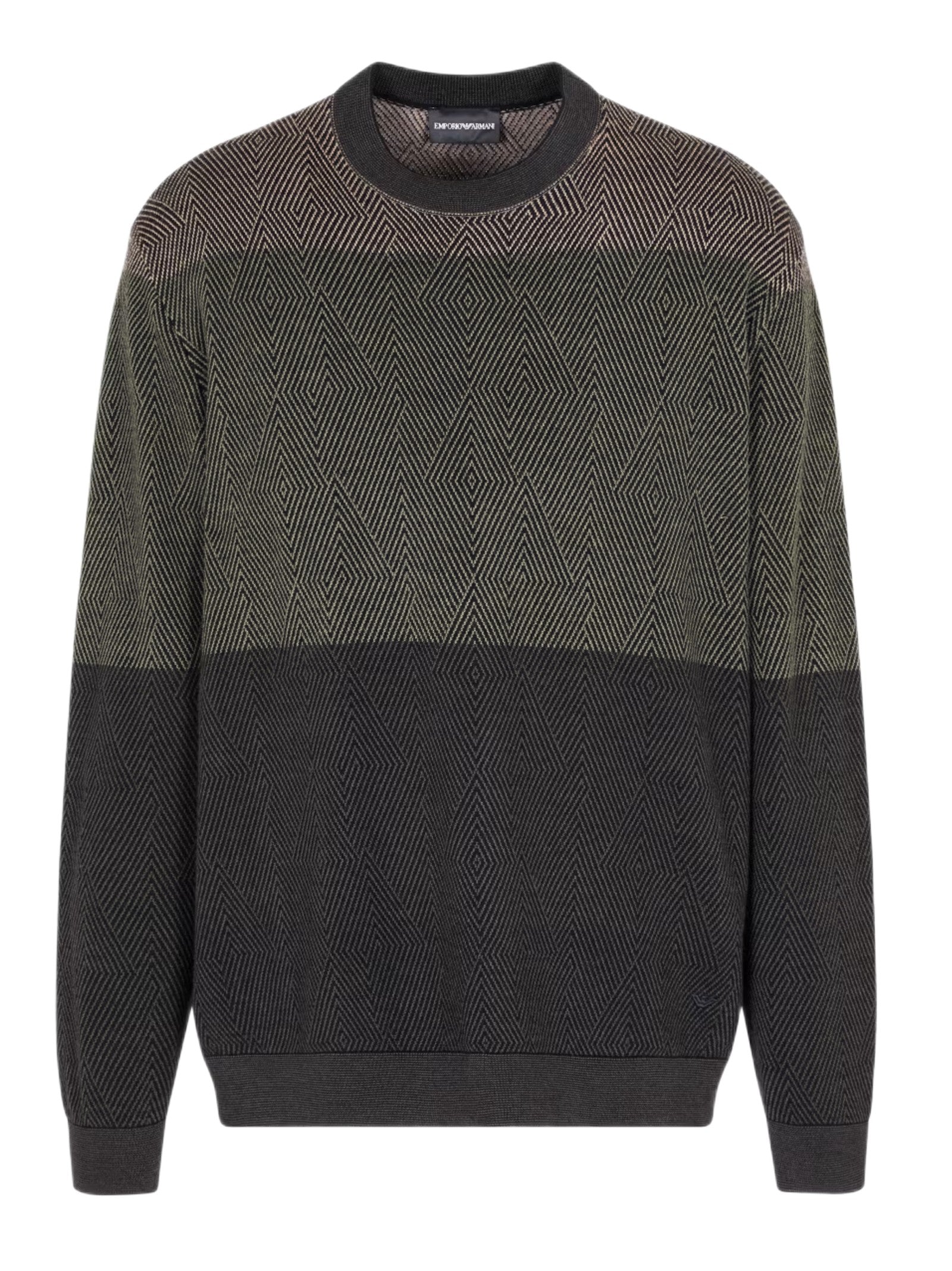 EMPORIO ARMANI MAGLIA MICROJAQUARD EM002432AF18118 F7046
