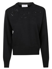 ERMANNO FIRENZE MAGLIA CON PAILLETTES D47EM033E85 MF099