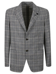 LARDINI GIACCA IN PRINCIPE DI GALLES CN6202EAAIF65517 920GR