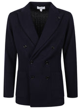 LARDINI GIACCA DOPPIOPETTO IN MAGLIA CNLJM57CN65000 850