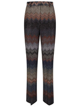 MISSONI PANTALONE TROMBETTA MOTIVO SNAKE DS25WI0SBR012K S752LF