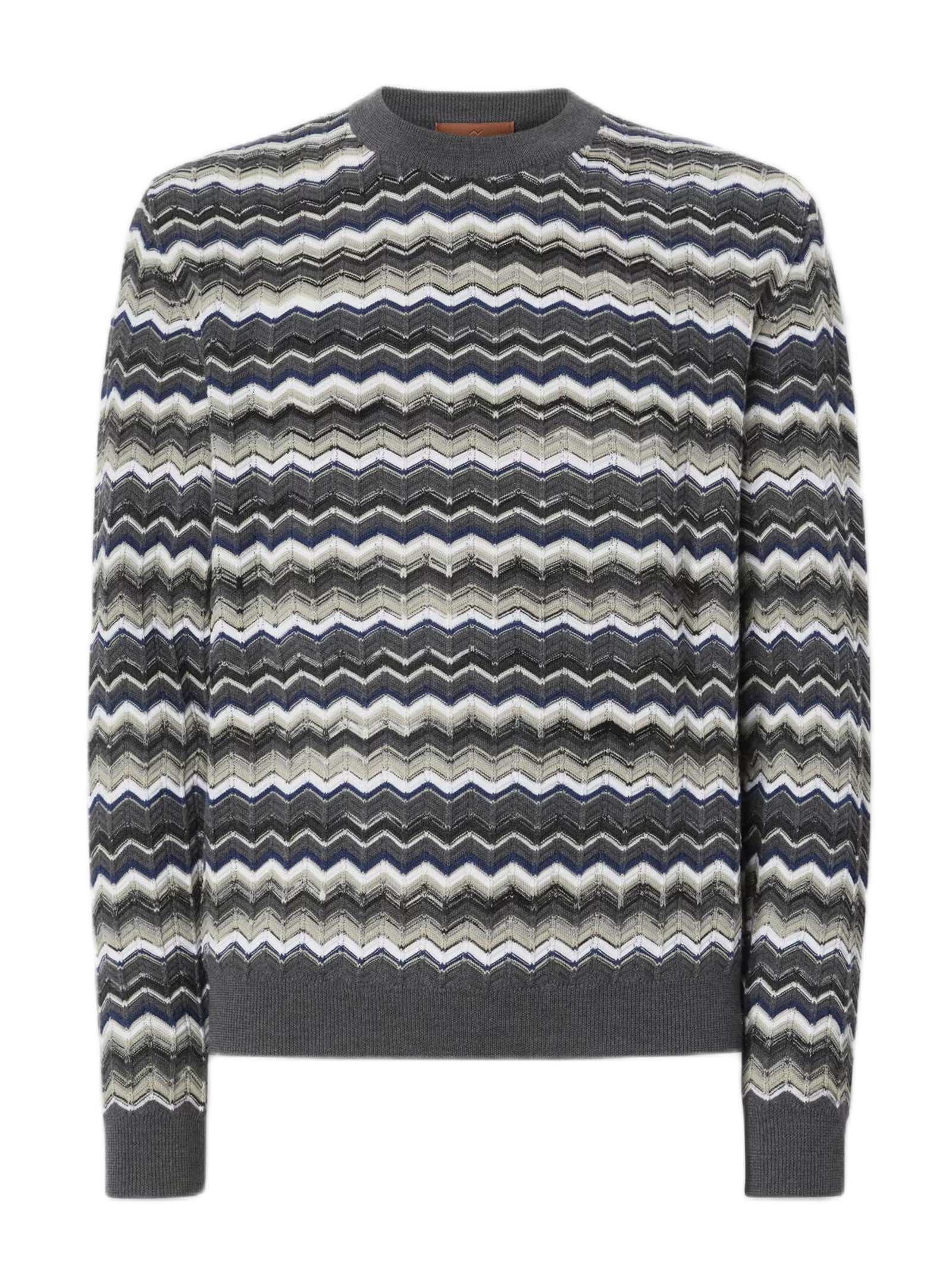 MISSONI MAGLIA MOTIVO ZIG ZAG US25WN0NBK01CU S91PO