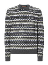MISSONI MAGLIA MOTIVO ZIG ZAG US25WN0NBK01CU S91PO