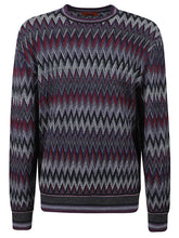 MISSONI MAGLIA MOTIVO ZIG ZAG US25WN0EBR012Y S4173