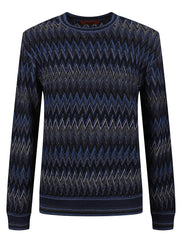 MISSONI MAGLIA MOTIVO ZIG ZAG US25WN0EBR012Y S91P3