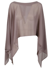 P.A.R.O.S.H. COPRISPALLA IN GEORGETTE PRESSD400531 064