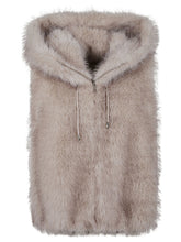 VALENTINI 1972 GILET ECOFUR E3144 LINEN