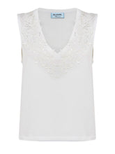 BLUGIRL IN JERSEY CON PIZZO RA6152J5003 11111