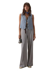 CIRCOLO 1901 PANTALONE IN LINO FD3976 2491