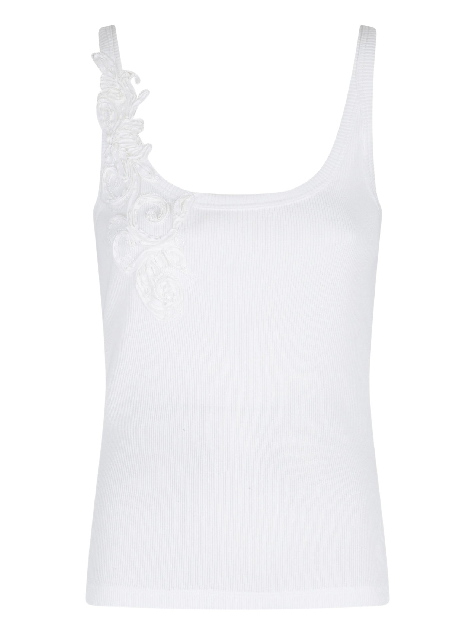 ERMANNO FIRENZE TOP CON DETTAGLIO PIZZO D48EL033EG0 MF010