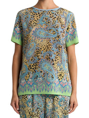 ETRO CON STAMPA PAISLEY ANIMALIER WRJA0025AKG70 X0826