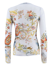 ETRO TULLE STAMPATO WRJA0038AKH47 X0882