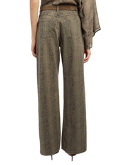 FEDERICA TOSI DENIM STAMPA SNAKE 40802401 88