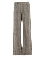 FEDERICA TOSI DENIM STAMPA SNAKE 40802401 88