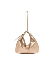 GIANNI CHIARINI FIRENZE ELLA BORSA HOBO LAMINATA IN SUEDE BS11925VNCMET 6083