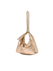 GIANNI CHIARINI FIRENZE ELLA BORSA HOBO LAMINATA IN SUEDE BS11925VNCMET 6083