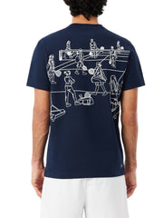 LACOSTE T-SHIRT STAMPATA TH0147 166