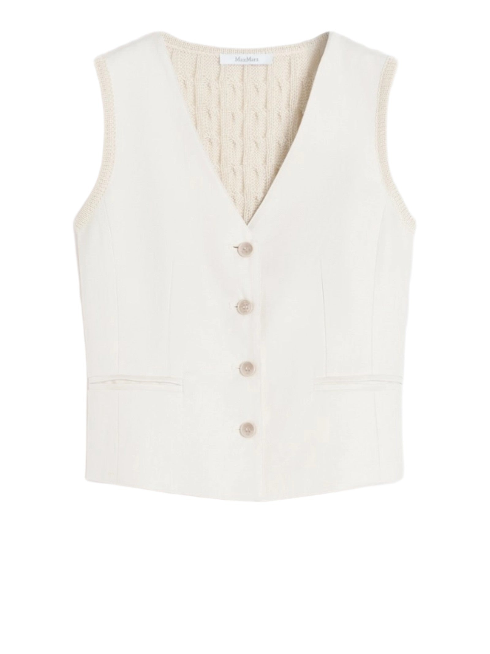 MAX MARA MXMCALIB GILET IN MAGLIA <BR/> 2611351012600 001