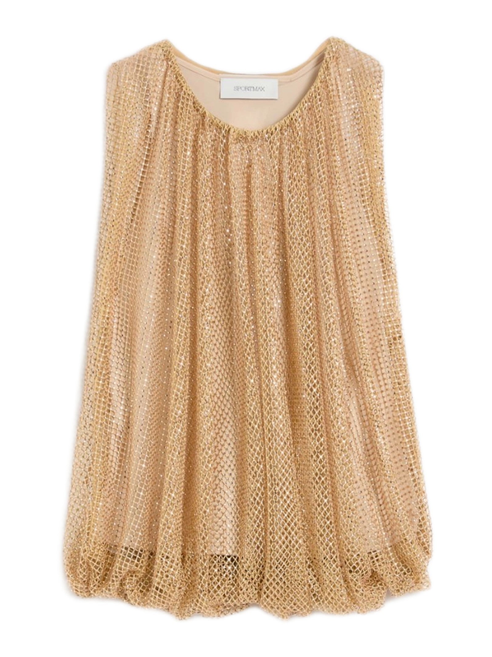 MAX MARA SPXNODO TOP IN RETE CON CRISTALLI 2612941061600 003