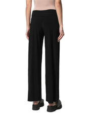 NORMA KAMALI PANTALONE VITA ELASTICIZZATA KK4257PL111001 BLACK