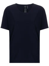 NORMA KAMALI T-SHIRT IN JERSEY KK4266PL104012 MIDNIGHT