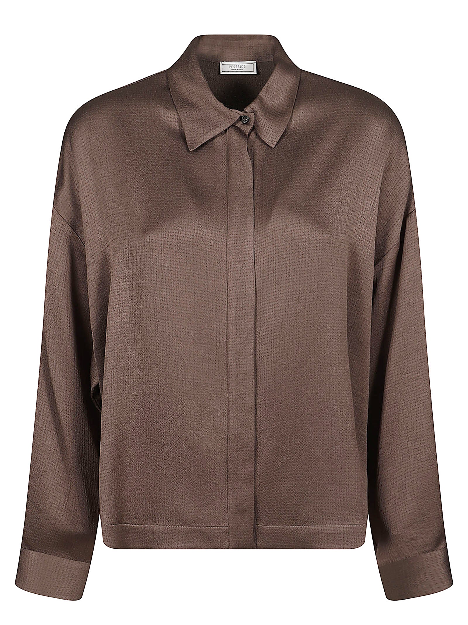 PESERICO CAMICIA IN RASO FLUIDO A0640201945 151