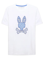 PSYCHO BUNNY BRADY STAMPA RICAMATA MT0200274 100