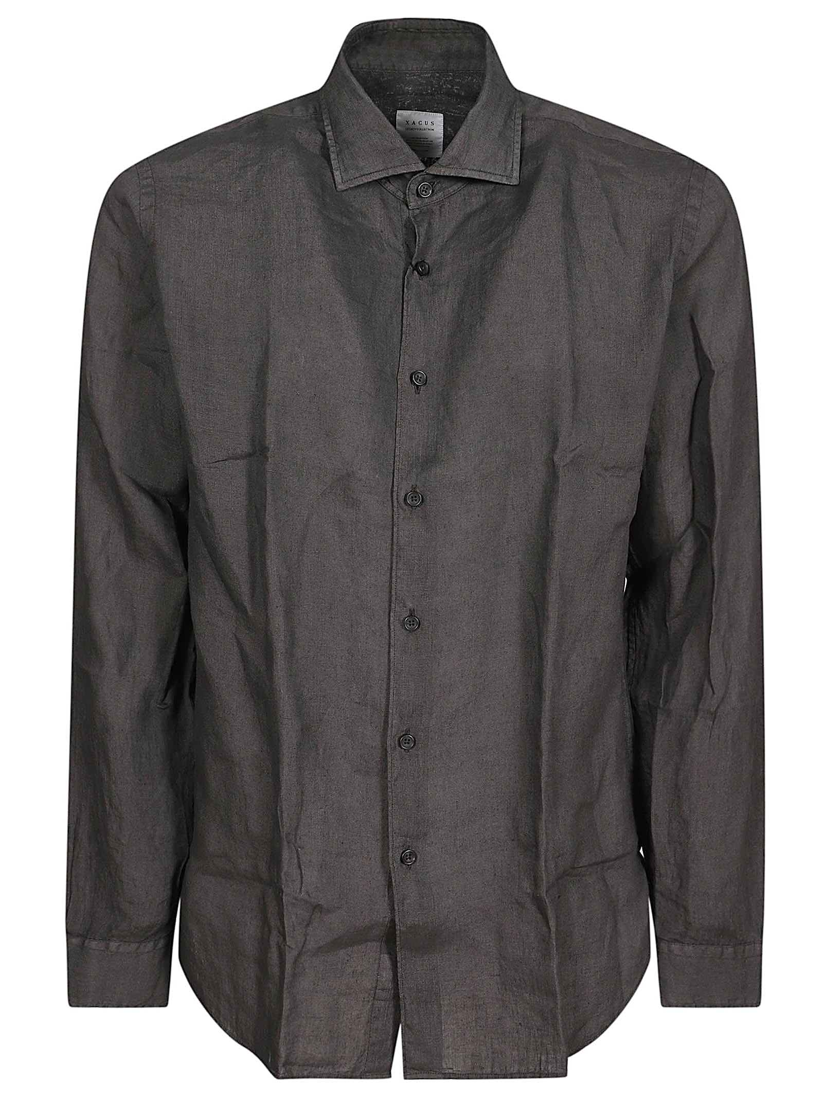XACUS CAMICIA IN LINO TINTO CAPO 422ML21191 100