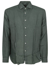 XACUS CAMICIA IN LINO TINTO CAPO 422ML21191 608