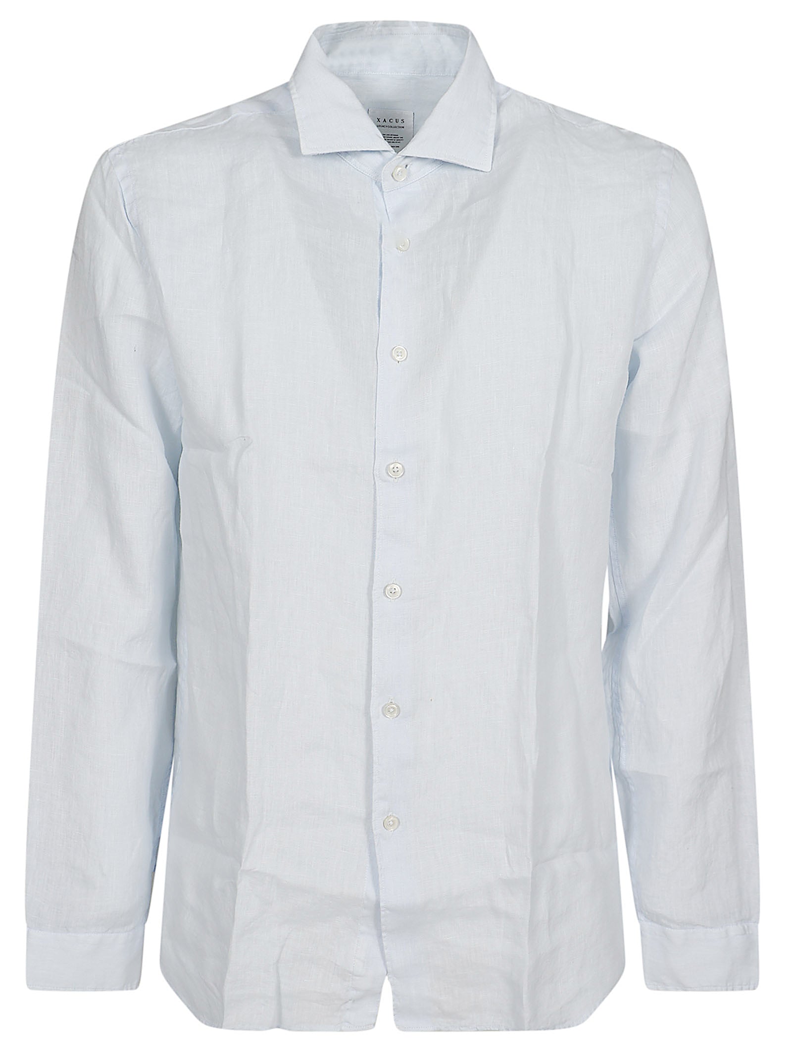 XACUS CAMICIA IN LINO TINTO CAPO 422ML21191 748