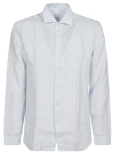 XACUS CAMICIA IN LINO TINTO CAPO 422ML21191 748