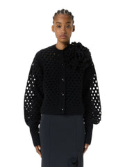 BLUMARINE CARDIGAN PUNTO RETE RF6159MAB35 22222