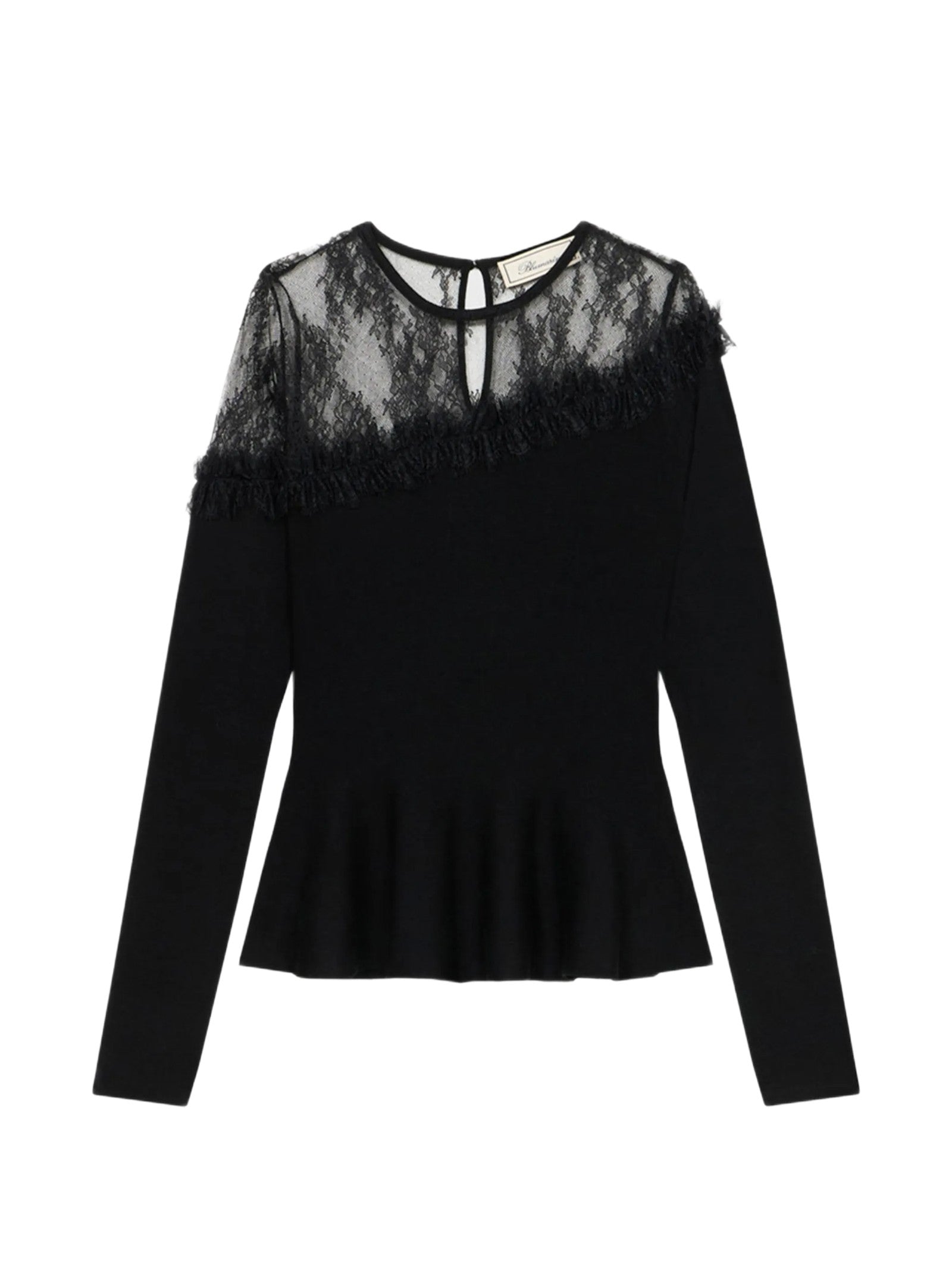 BLUMARINE IN LANA CON CARRE' IN TULLE RF6170MA313 22222