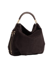 BORBONESE HOBO CROSTA SCAMOSCIATO 910102790259 286