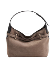 BORBONESE HOBO S CROSTA SCAMOSCIATA 910103700284 449