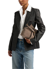 BORBONESE HOBO S CROSTA SCAMOSCIATA 910103700284 449