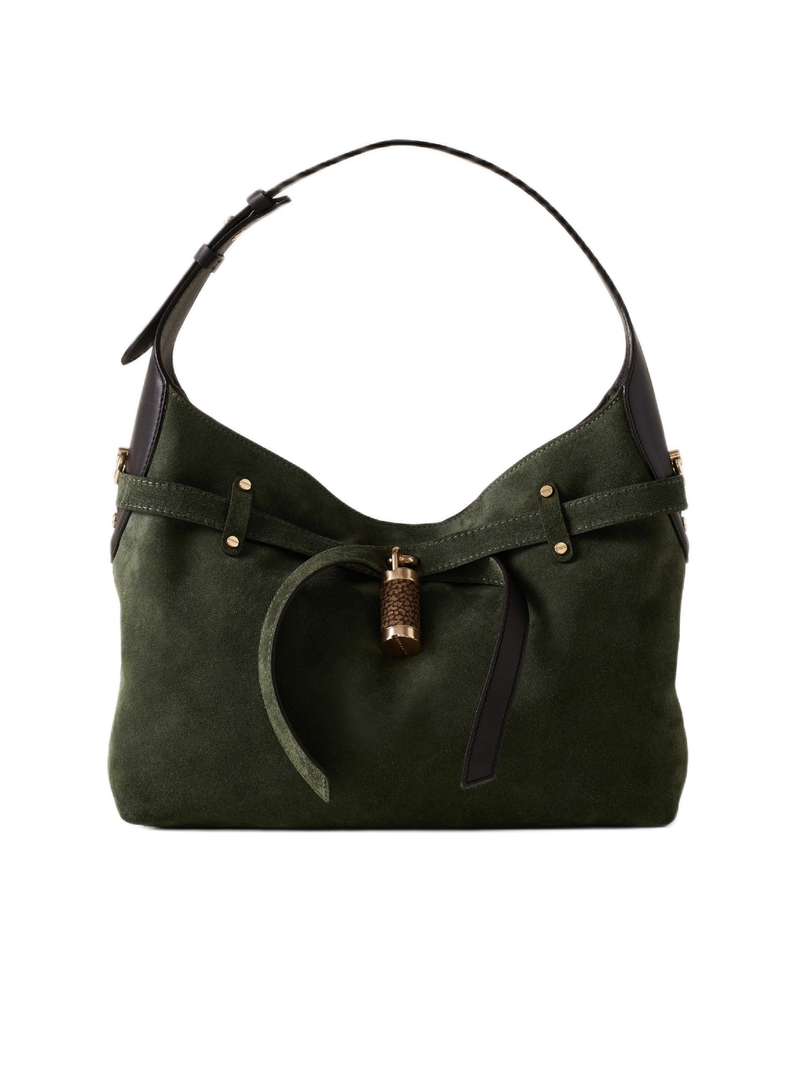 BORBONESE HOBO S CROSTA SCAMOSCIATA 910103700284 671