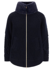 HERNO MAGLIA CON ECOFUR MC000203D70016 9200