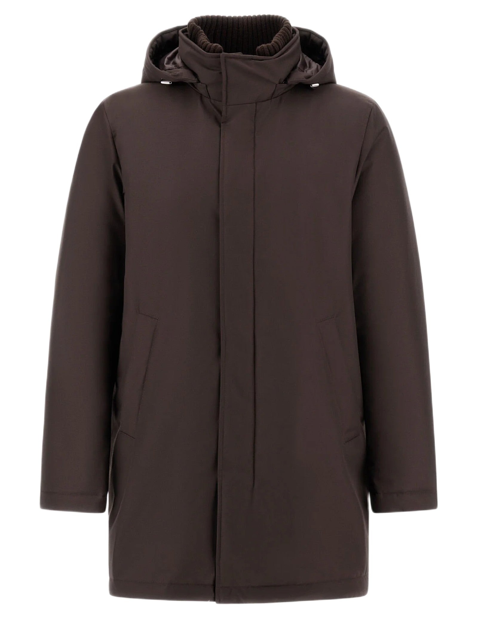 HERNO PARKA NEW BUSINESS CON CAPPUCCIO PI001155U12638 8800