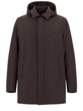 HERNO PARKA IN FLANELLA TECNICA PI001380U33498 8800