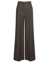 MAX MARA MXMCAMPO PALAZZO LANA EFFETTO DENIM 2621136052600 057