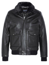 SCHOTT AVIATOR VINTAGE COLLO STACCABILE LC5331X BLACK