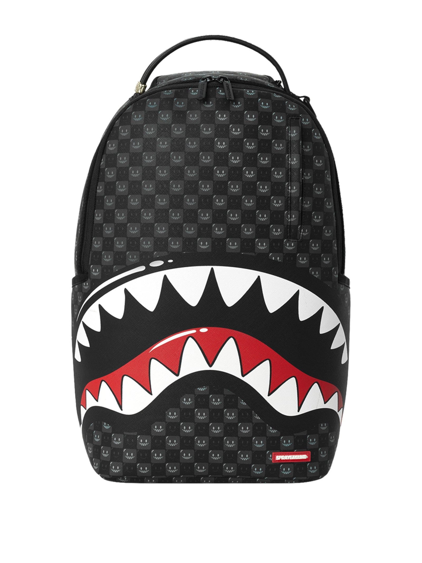 SPRAYGROUND SHARKS IN PARIS WTF BUBBLY BLACK CHECK 910B8633NSZ