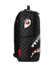 SPRAYGROUND SHARKS IN PARIS WTF BUBBLY BLACK CHECK 910B8633NSZ