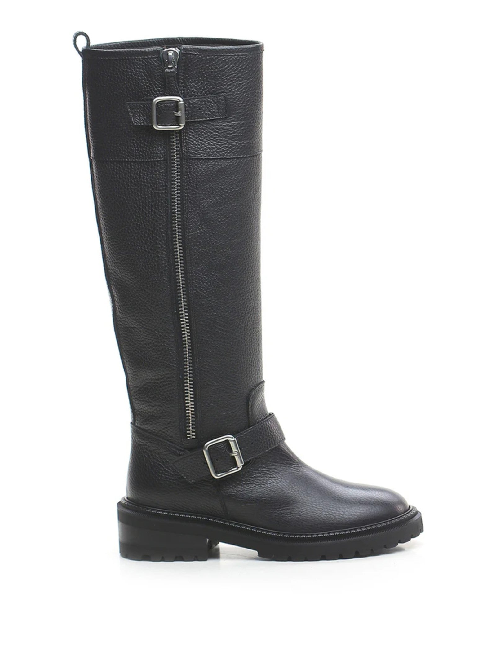 VIA ROMA 15 STIVALE BIKER ZIP ALTA 4280R NERO